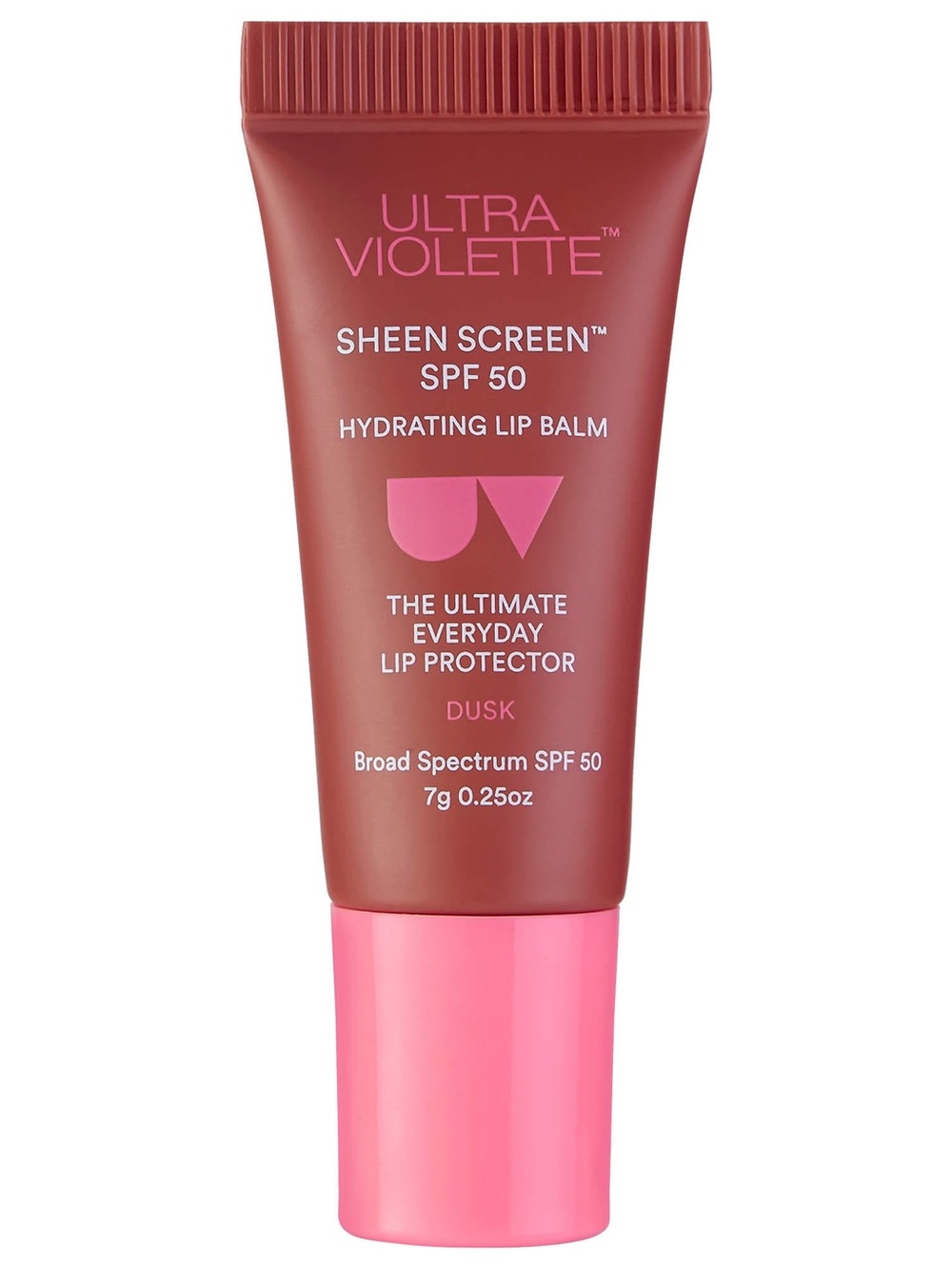 Ultra Violette Sheen Screen Hydrating Lip Balm in Dusk w box